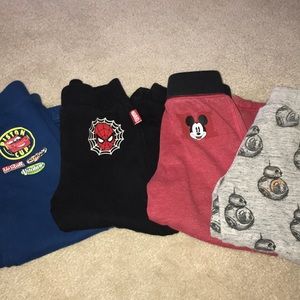 Lot of Boys Disney Sweatpants